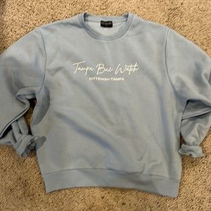 Kittenish blue sweatshirt XXL
